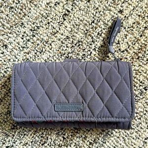Gray Vera Bradley Wallet
